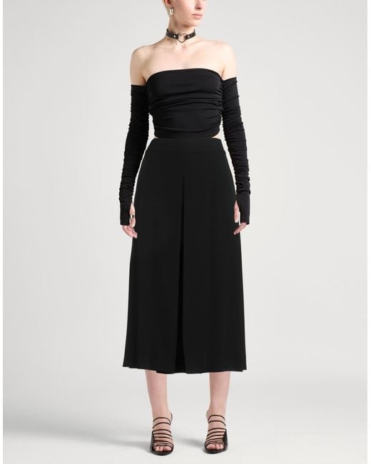 Ann Demeulemeester Black Midi Skirt