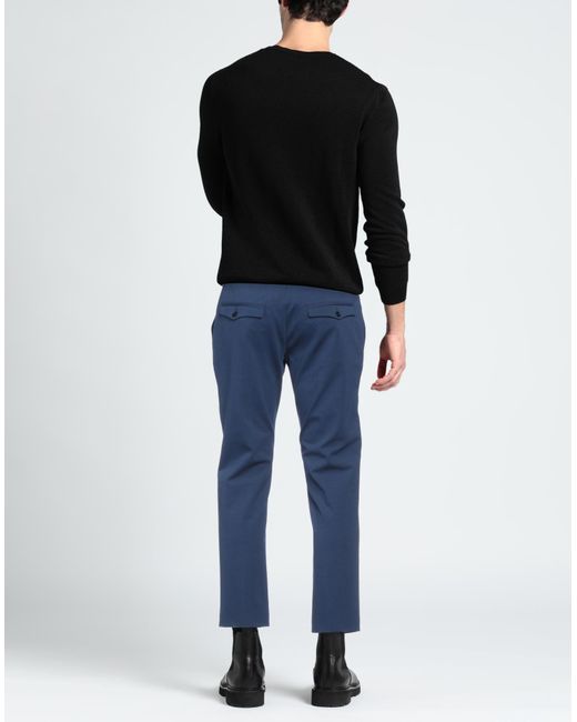 Grey Daniele Alessandrini Blue Trouser for men
