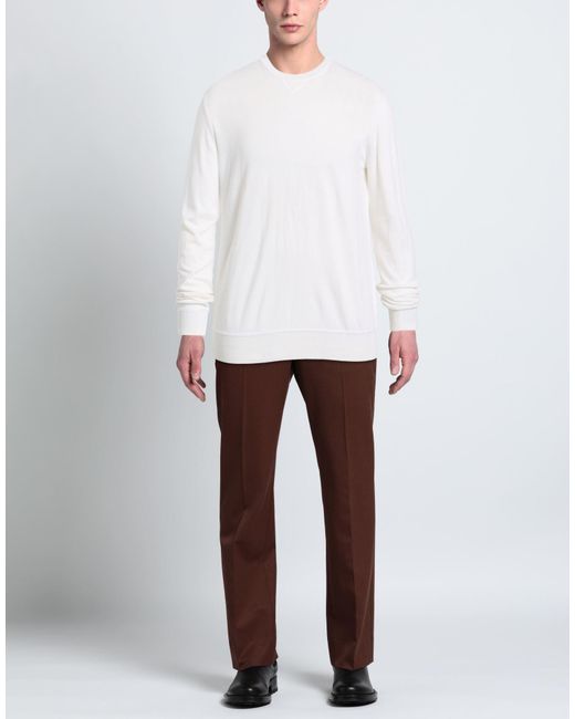 Impure White Sweater Cotton for men