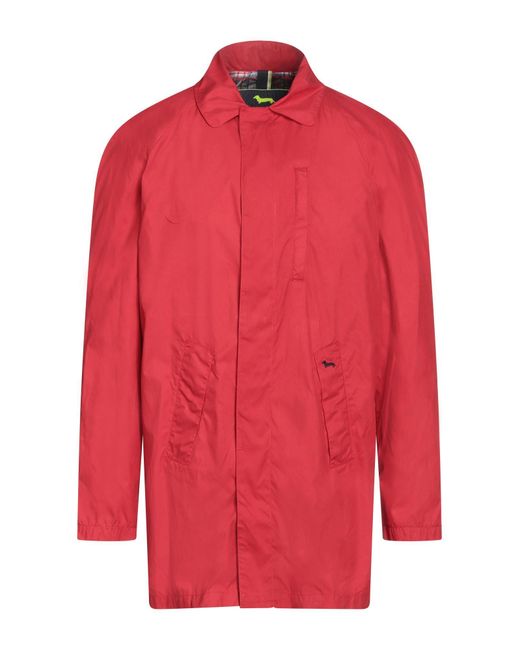 Harmont & Blaine Red Overcoat & Trench Coat for men