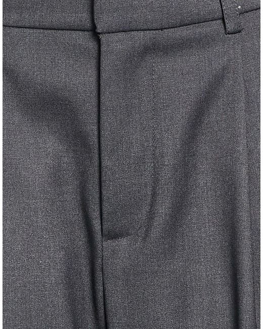 Soallure Gray Pants Polyester, Viscose, Elastane