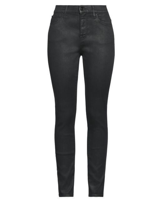 Jacob Cohen Black Jeans Lyocell, Cotton, Polyester, Elastane