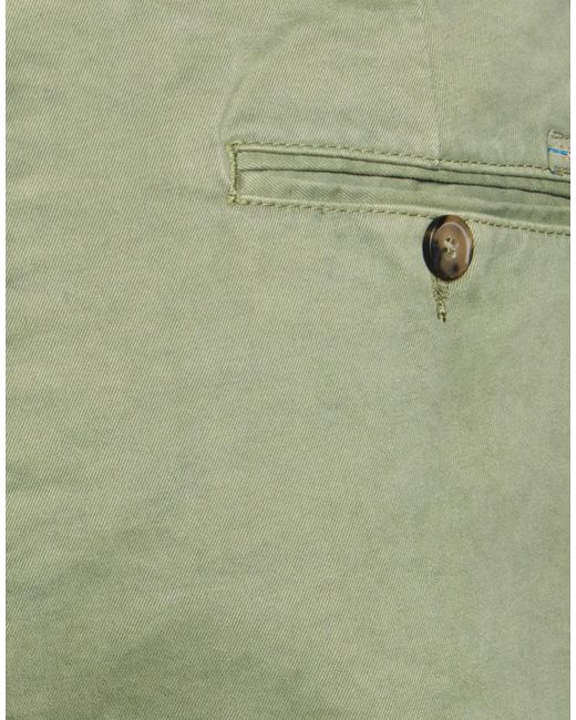 Squad² Green Pants Cotton, Elastane for men