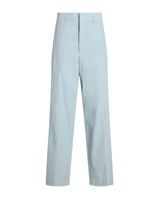 Department 5 Blue Pants Cotton, Elastane for men