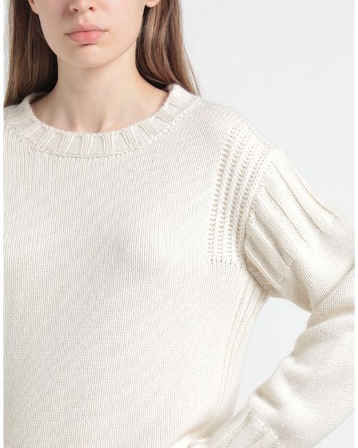 Jil Sander White Jumper