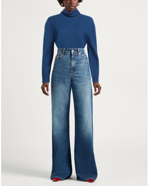 A.P.C. Blue Turtleneck