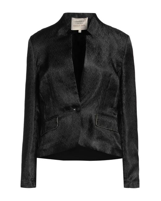 ALESSIA SANTI Black Jacket Polyester