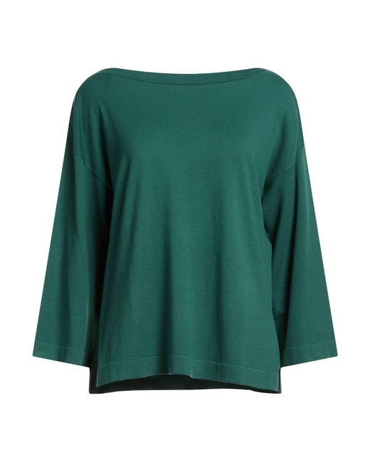 Marella Green Sweater Viscose, Polyester