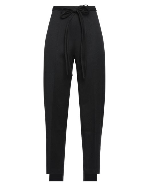 GIA STUDIOS Black Pants Polyester