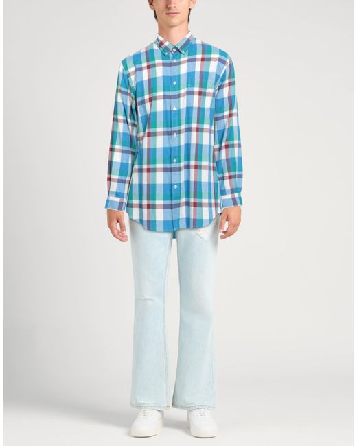 Camisa Edwin de hombre de color Blue