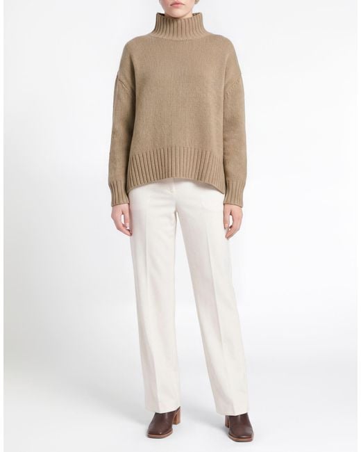 Aragona Brown Turtleneck