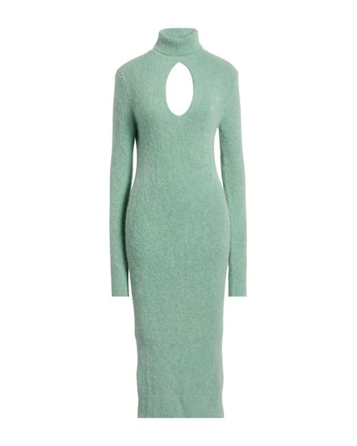 ViCOLO Green Midi-Kleid