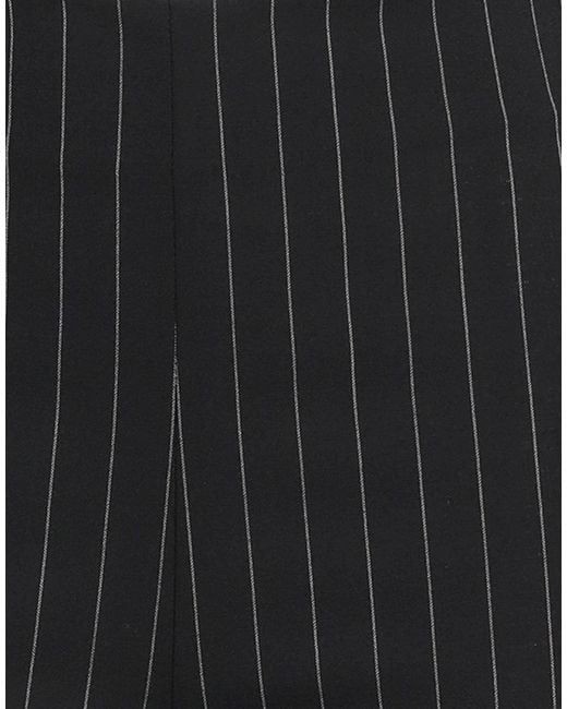 Pierantonio Gaspari Black Pants Polyester, Wool, Elastane