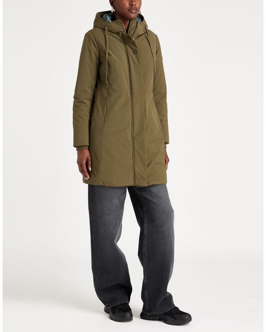 rihunik Green Coat