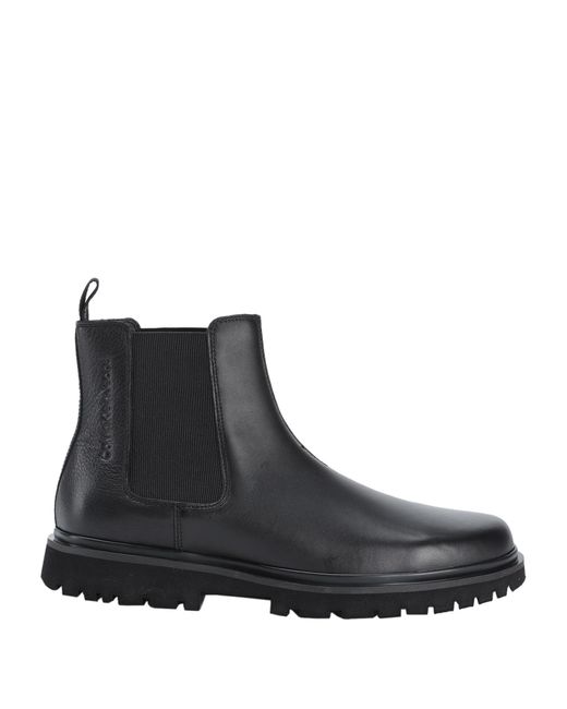 Calvin Klein Black Ankle Boots for men