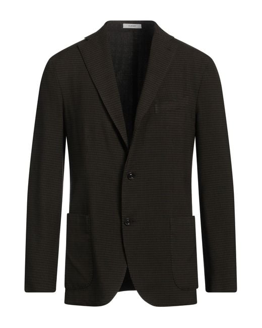 Boglioli Black Blazer for men
