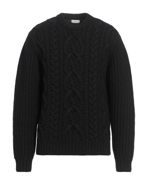 Dries Van Noten Black Sweater Wool for men
