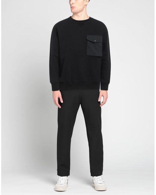 Comme des Garçons Black Sweatshirt Cotton, Polyester for men