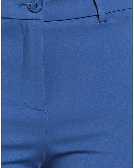 White Wise Blue Pants