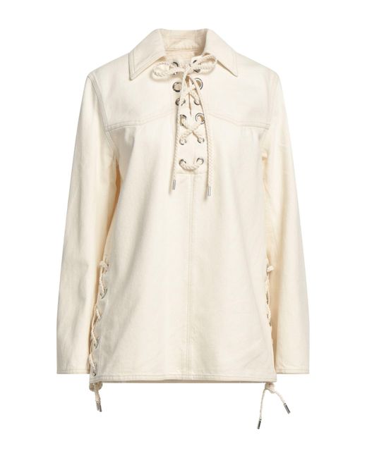 Chloé White Denim Shirt