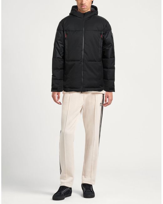 EA7 Black Puffers for men