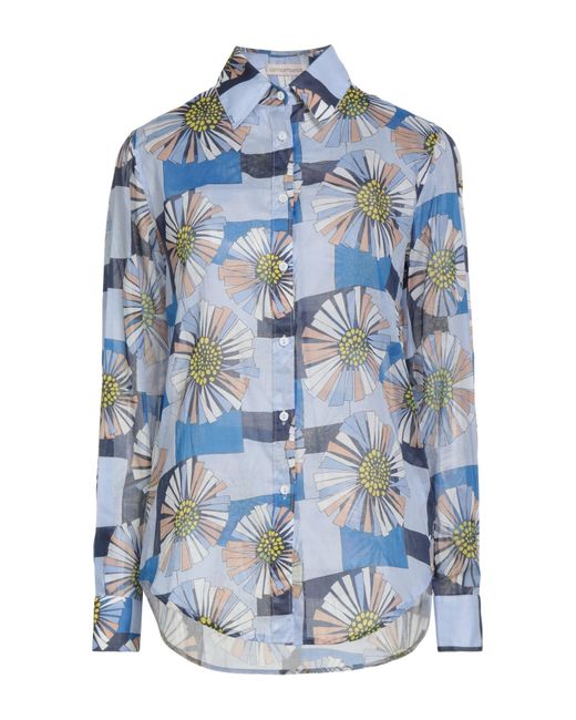 Camicettasnob Blue Sky Shirt Cotton