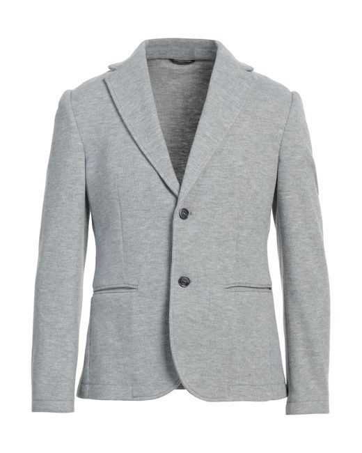 Daniele Alessandrini Gray Blazer for men
