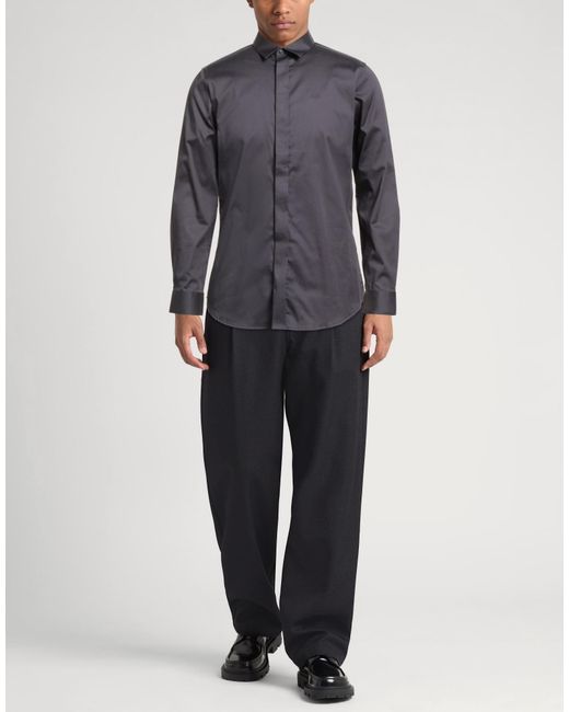 ARMANI EXCHANGE Blue Shirts for men