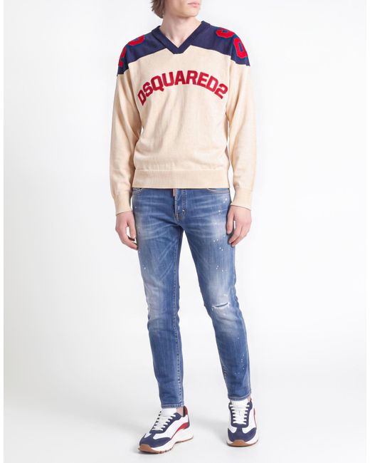 DSquared² Blue Sweaters for men