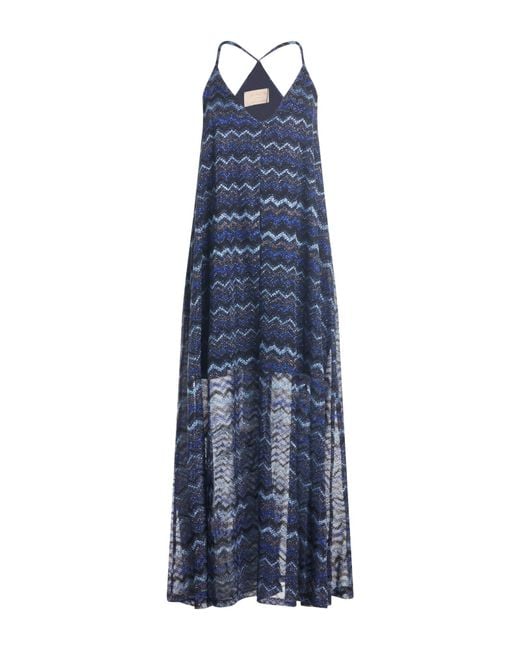 Kaos Blue Midi Dresses