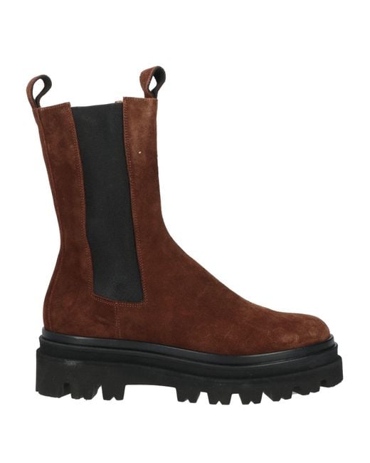 Eleventy Brown Ankle Boots