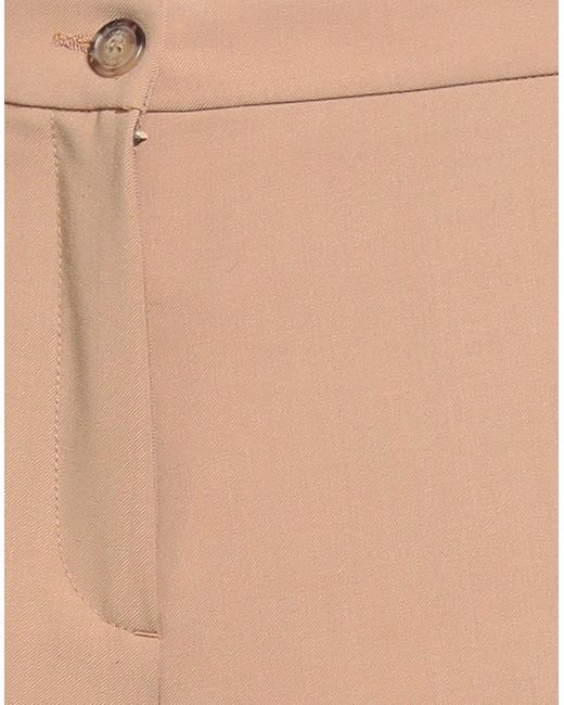 SEVENTY VENEZIA Natural Pants Polyester, Virgin Wool, Elastane