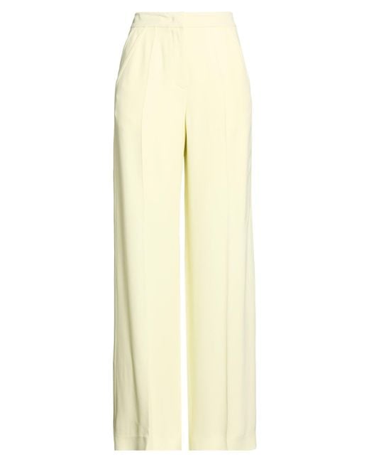 Jil Sander Natural Pastel Pants Viscose