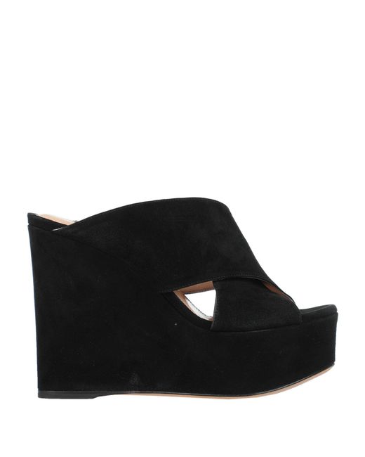 Sergio Rossi Black Sandals