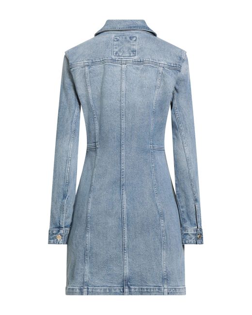 michael kors denim dress by Michael With Shirred Waist Phoenix Style This dress features a chic surplus Michael Kors Denim Mini Dress