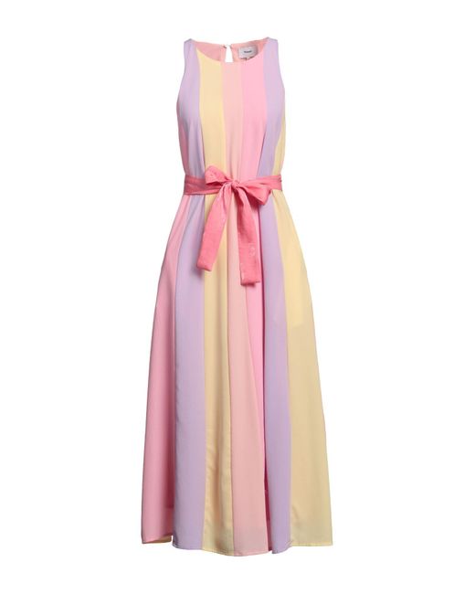 Numph Pink Maxi Dress