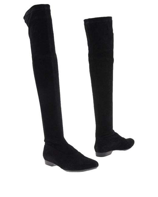 Robert Clergerie Black Boot Leather