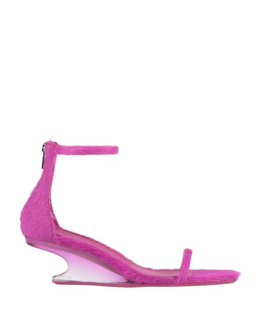 Rick Owens Pink Sandals