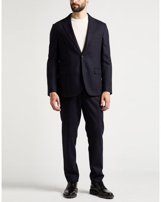 Traje Eleventy de hombre de color Blue