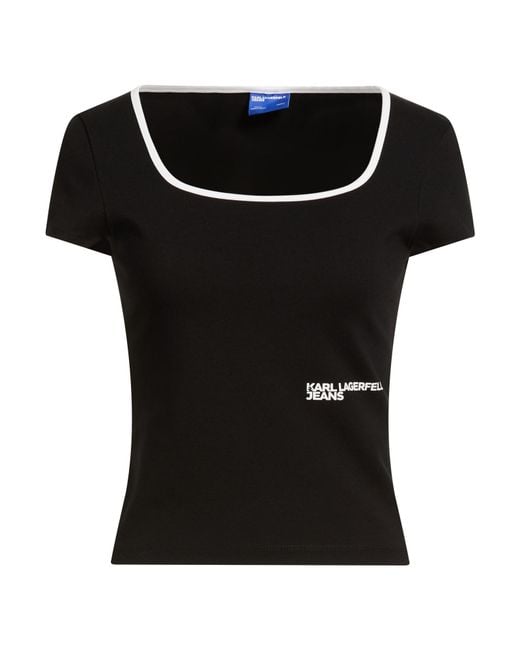 Karl Lagerfeld Black T-Shirts