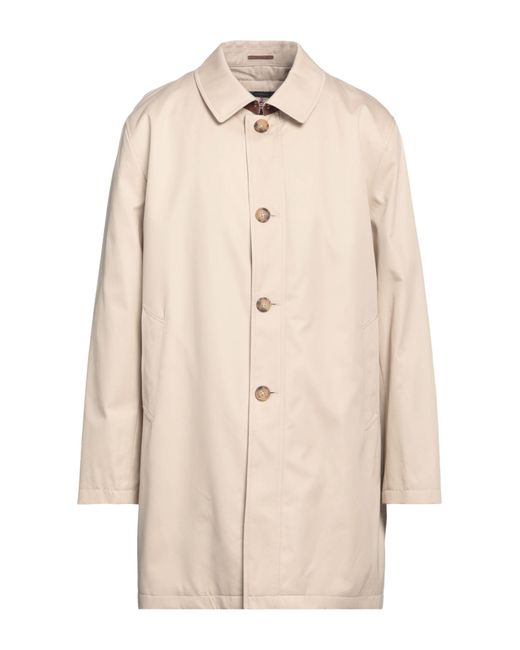 Brooks Brothers Overcoat in Natural for Men | Lyst