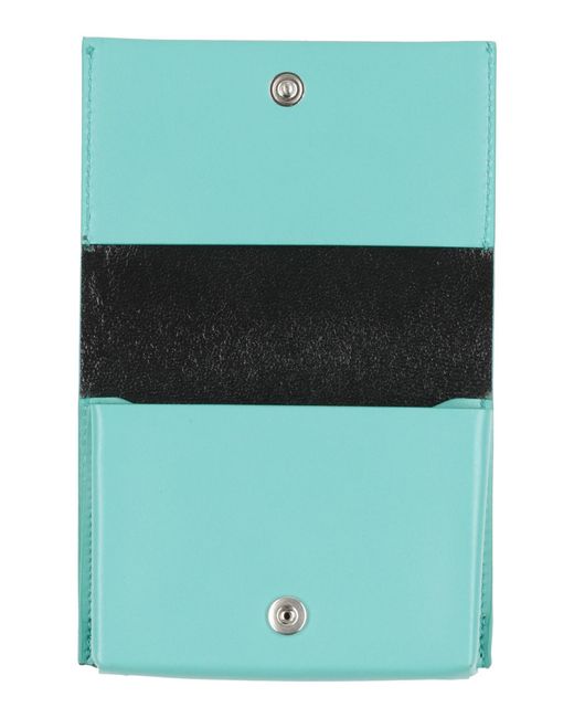 Jil Sander Blue Cardholder