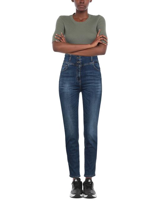 Liu Jo Blue Denim Trousers