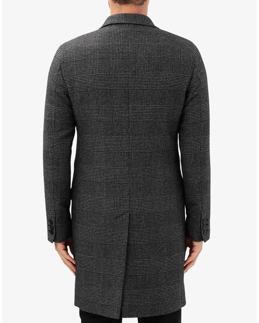 lacoste black coat