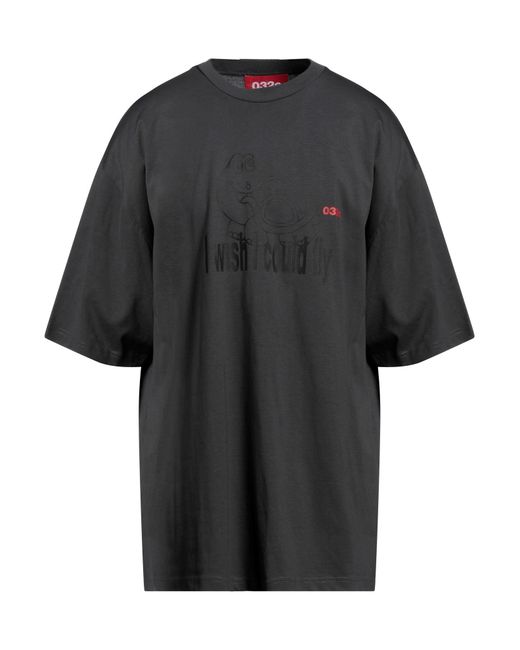 032c Black T-shirt for men
