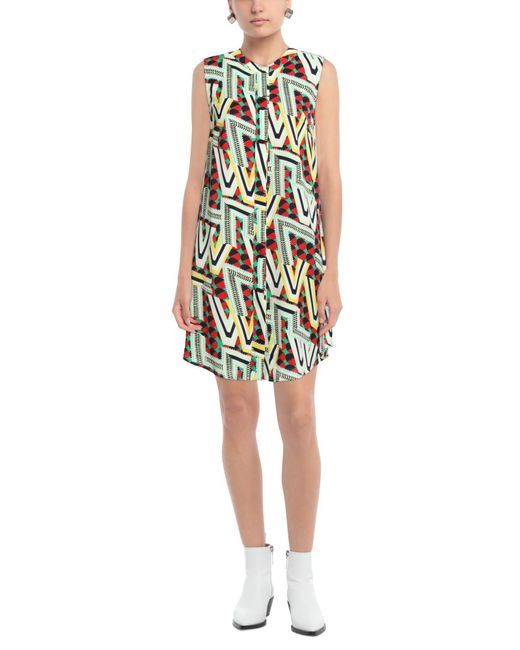 Anonyme Designers White Mini-Kleid