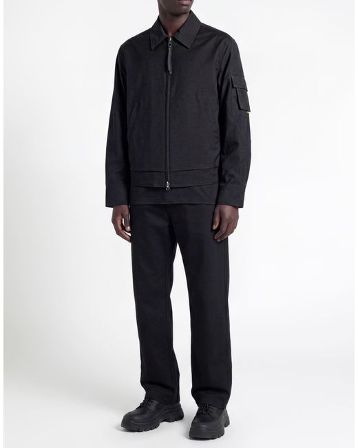 Spiewak Black Jacket Polyester, Wool, Polyurethane for men