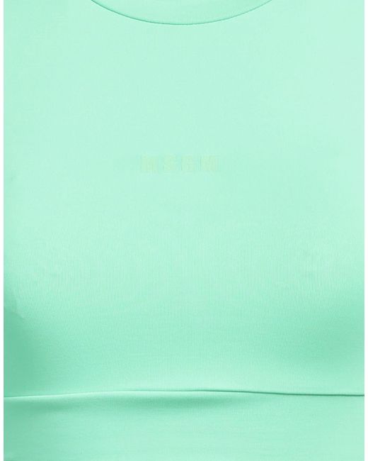 MSGM Green T-shirt