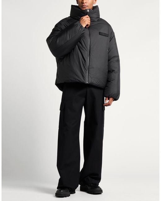 Jacquemus Black Puffer Polyamide, Polyurethane for men