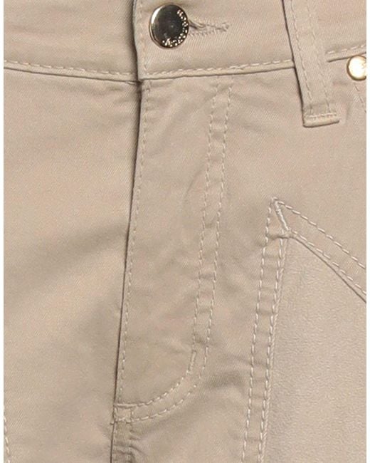 Jeckerson Natural Sand Pants Cotton, Elastane, Polyester, Polyurethane